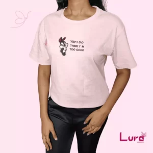 Rabbit R Tshirt Lura Fashion